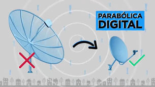 Atenção, telespectador: antena parabólica convencional terá que ser trocada pela digital; entenda (Reprodução / Record)